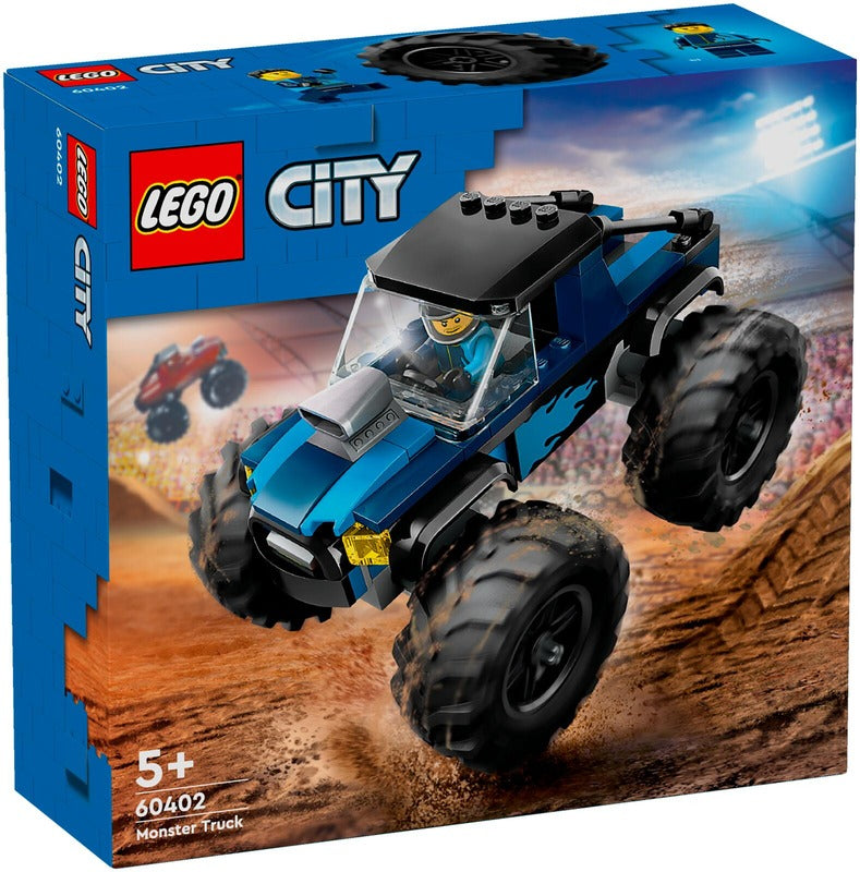 LEGO City Great Vehicles 60402蓝色怪兽卡车｜LEGO City Great Vehicles 60402 Sininen monsteriauto