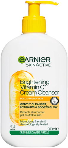 Garnier SkinActive 卡尼尔维C洁面凝胶（暗沉肌） 250 ml｜Garnier Vitamin C* puhdistusgeeli samealle iholle 250 ml