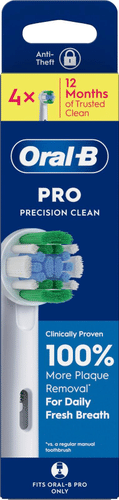 Oral-B PRO Precision Clean 4支替换刷头