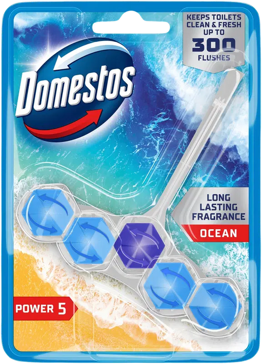 Domestos Power 5 Ocean 马桶清新剂 1x50g