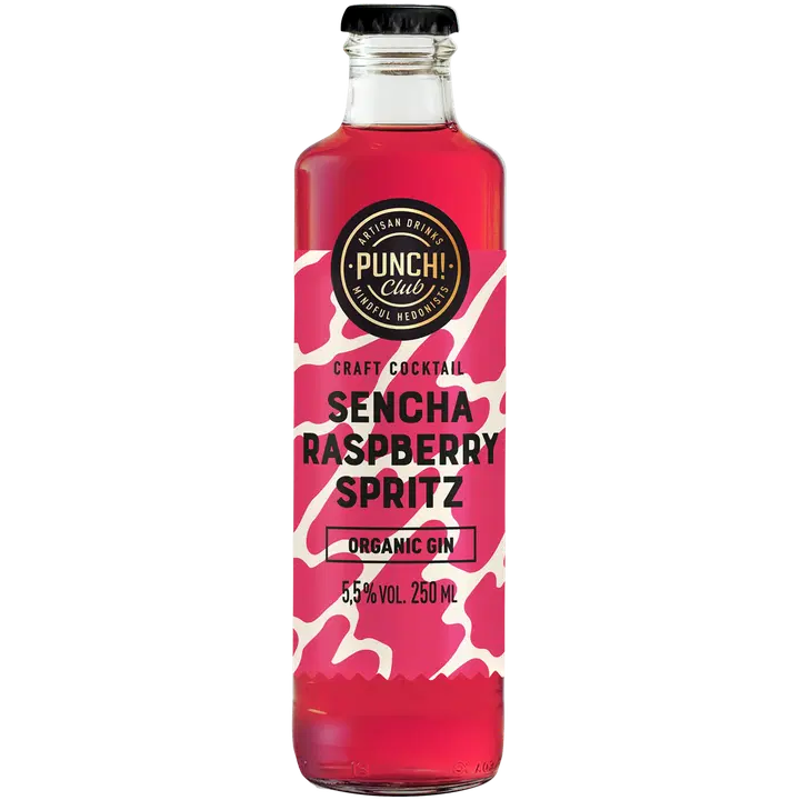 Punch club raspberry sencha 5,5% 250ml｜Punch Club 覆盆子煎茶 5.5% 250ml