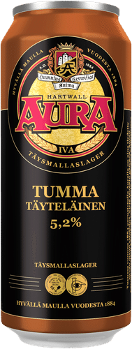 Hartwall Aura黑啤 5.2% 0,5 l