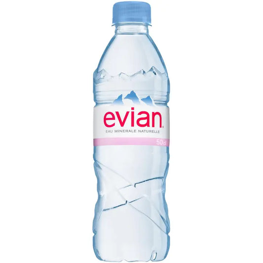 Evian luontainen kivennäisvesi PET 0,5l｜Evian 天然矿泉水PET 0,5l