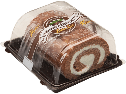 Laitilan Leipä Unelmakääretorttu 500 g Laktoositon, Maidoton Perinteisesti leivottu.｜Laitilan Leipä 梦想卷蛋糕 500克 无乳糖、无乳制品 传统烘焙