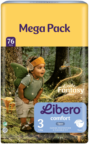 Libero Comfort 粘贴式纸尿裤 3号 76片 5-8kg