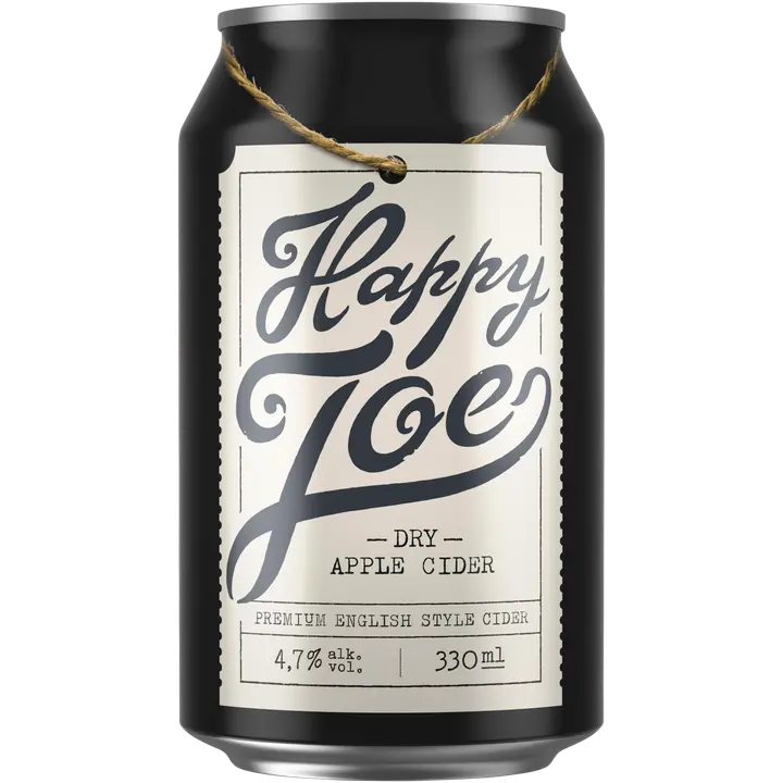 Happy Joe Dry Apple siideri 4,7% 0,33 l｜Happy Joe 干苹果饮品 4.7% 0,33 l