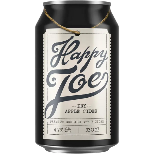 Happy Joe Dry Apple siideri 4,7% 0,33 l｜Happy Joe 干苹果饮品 4.7% 0,33 l