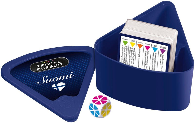 Winning Moves 琐事追击一口版芬兰知识问答游戏｜Trivial Pursuit Bitesize Suomi tietopeli
