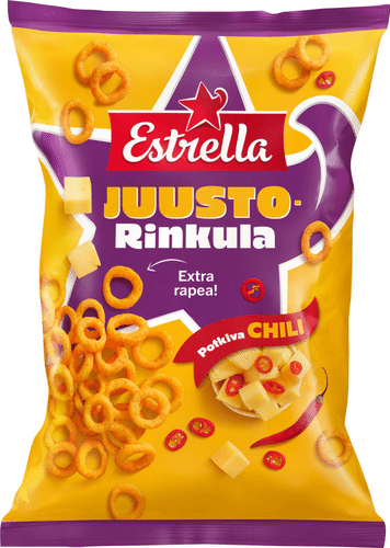 Estrella 奶酪圈 辣味辣椒 200g