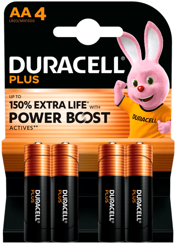 Duracell Plus PowerBoost AA 4节电池