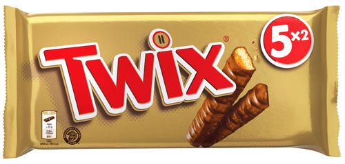Twix 巧克力棒多包装 5x50g