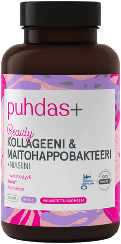 Puhdas+ 胶原蛋白 & 乳酸菌 120 kaps