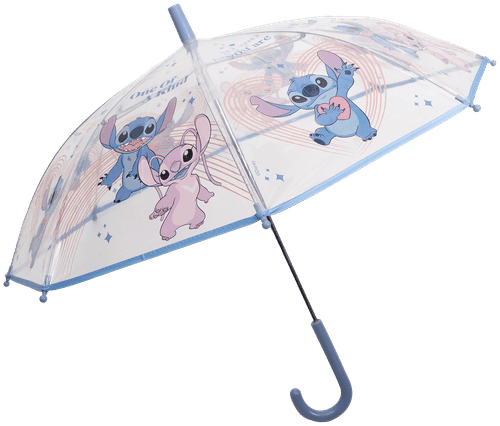 Lilo & Stitch lasten läpikuultava sateenvarjo