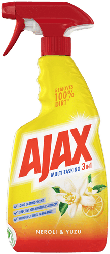 Ajax 提神三合一橙花与柚子清洁喷雾 500ml