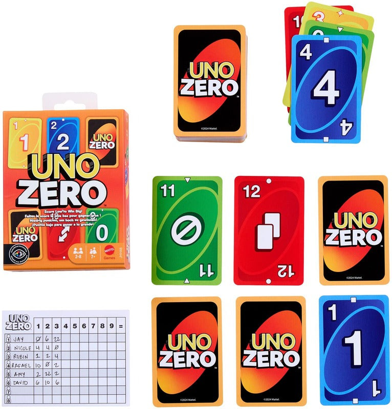 UNO Zero卡牌游戏｜Uno Zero -Korttipeli