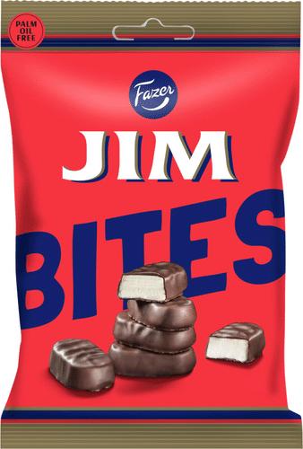 Fazer Jim Bites 黑巧克力块 94g