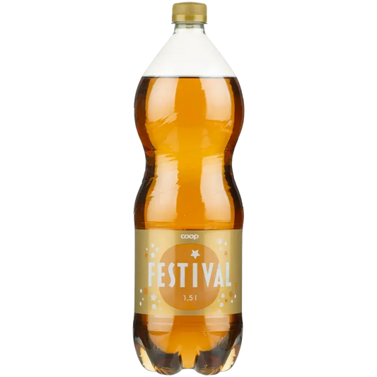 Coop Festival hedelmänmakuinen virvoitusjuoma 1,5l｜Coop 节日果味软饮料 1,5l