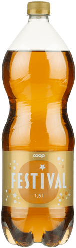 Coop 节日水果味汽水 1,5l｜Coop Festival hedelmänmakuinen virvoitusjuoma 1,5l