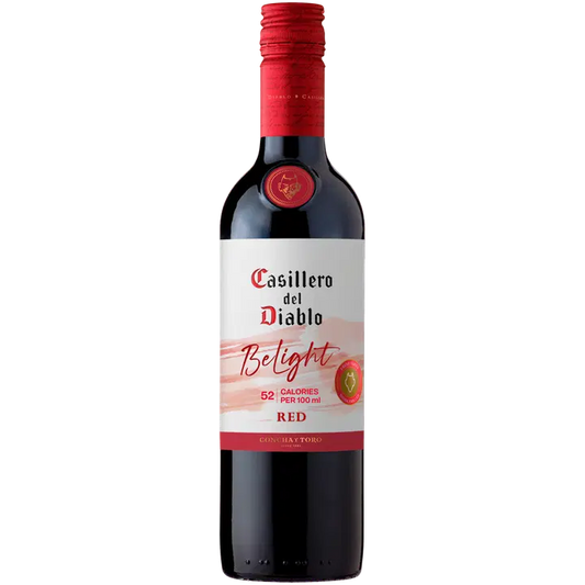Casillero del Diablo Belight Red, 8 %, 0,375 l punaviini lasipullo｜Casillero del Diablo Belight Red，8%，0.375 l 红饮料玻璃瓶