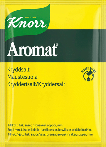 Knorr 香盐调味料补充装 90 g｜Knorr Aromat Täyttöpussi Maustesuola 90 g