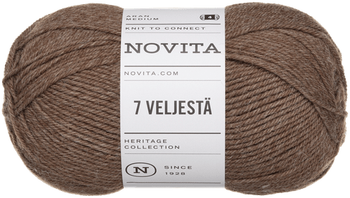 Novita 7 Veljestä 纱线 100克 森林蘑菇 068