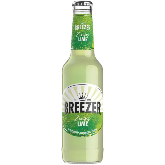 Bacardi Breezer Lime juomasekoitus 4 % 27,5 cl lasiplo｜Breezer 百加得 Breezer 青柠混合饮料 4% 27.5 cl lasiplo