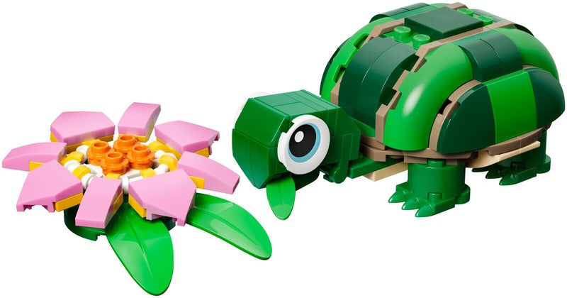 LEGO 海龟与睡莲｜LEGO® LEGO Creator 31377 Kilpikonna ja lumpeenkukka