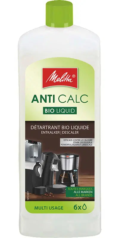 Melitta Anti Calc Bio液体除垢剂 250ml｜Melitta Anti Calc Bio Liquid 250ml kalkinpoistaja
