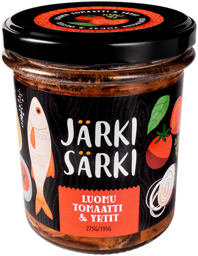 Järki Särki, luomutomaatti & yrtit, 275g