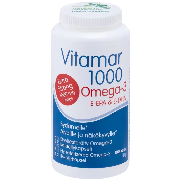 Hankintatukku Vitamar 1000深海鱼油胶囊100粒