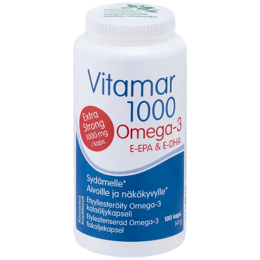 Hankintatukku Vitamar 1000深海鱼油胶囊100粒