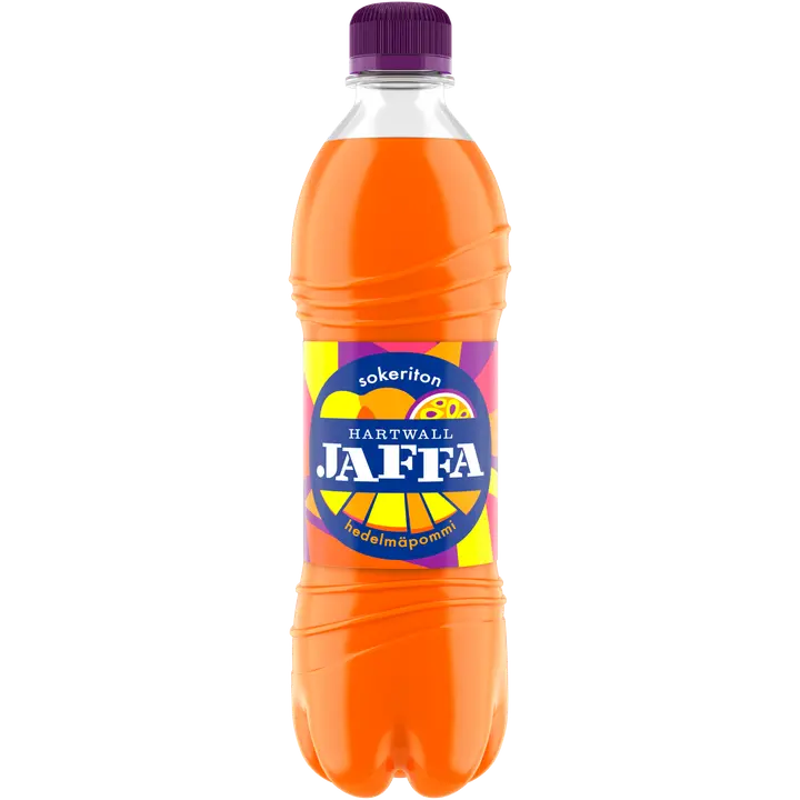 Hartwall Jaffa Hedelmäpommi Sokeriton virvoitusjuoma 0,5 l｜Hartwall Jaffa Heldemäpommi 无糖软饮料 0,5 l