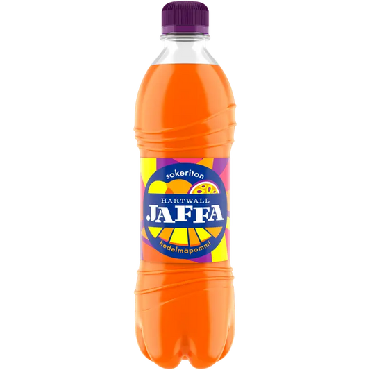 Hartwall Jaffa Hedelmäpommi Sokeriton virvoitusjuoma 0,5 l｜Hartwall Jaffa Heldemäpommi 无糖软饮料 0,5 l