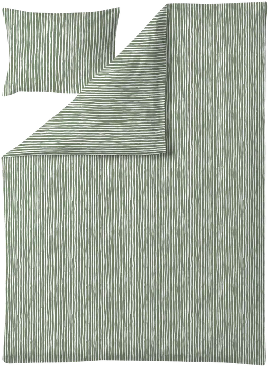 Finlayson 被套套装 Tiuhta 150X210+50X60 绿白