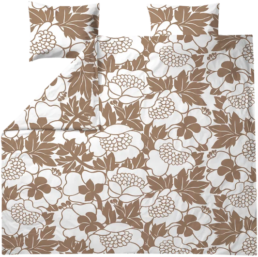 Finlayson 双人被套套装 Annukka 240x210+2x50x60 焦糖色