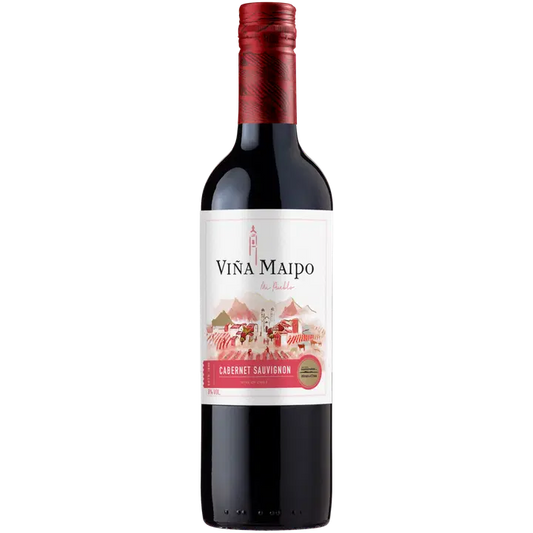 Viña Maipo Cabernet Sauvignon 8 %, 0,375 l punaviini lasipullo｜Viña Maipo 赤霞珠 8%，0.375 升红饮料玻璃瓶