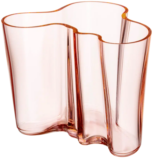 Iittala Aalto 花瓶 160mm 鲑鱼粉