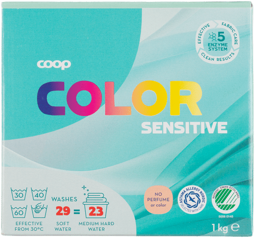 Coop Color Sensitive 彩色衣物洗衣粉 1 kg