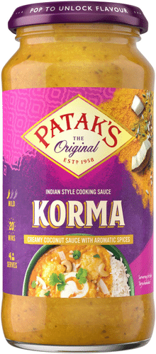 Patak's 科尔马咖喱酱 450g