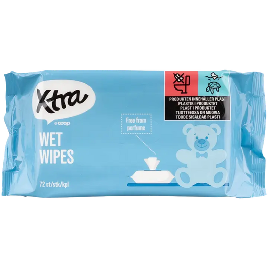 Xtra vauvan puhdistuspyyhe 72 kpl｜Xtra 婴儿清洁巾 72 kpl
