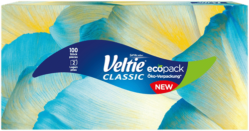 Veltie 面巾纸/纸巾经典100抽2层