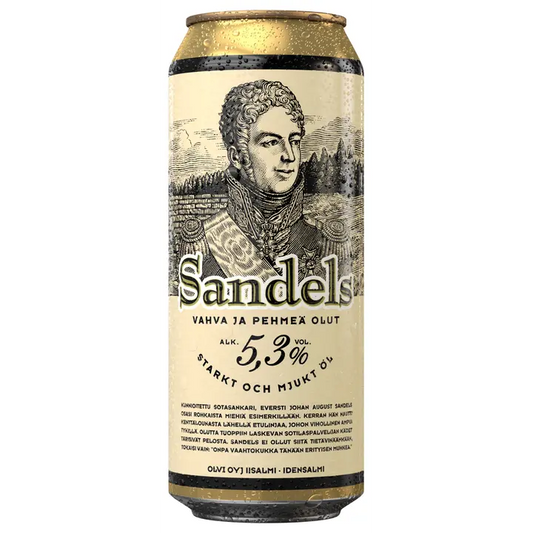Sandels 5,3 % olut 0,5 l tlk｜Sandels 5.3% 饮品 0.5 升 tlk