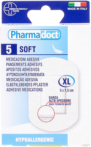 Pharmadoct 柔软伤口垫5x7.5厘米