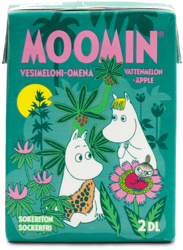 Moomin 西瓜苹果饮品 无糖 2分升