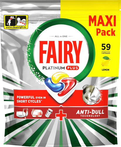 Fairy 铂金Plus全效防暗沉柠檬洗碗块59片