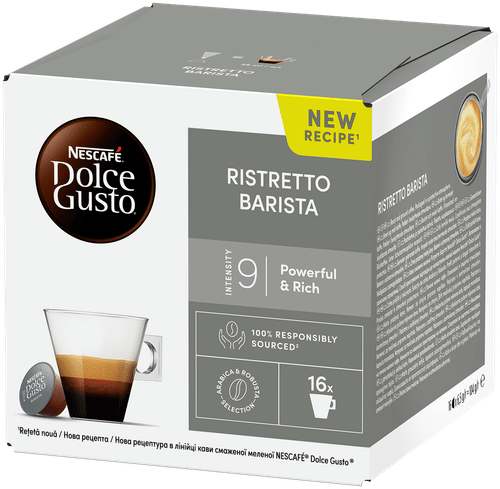 Nescafé Dolce Gusto Barista Ristretto 16 kaps/104g｜Nescafé Dolce Gusto Barista Ristretto 16 粒/104g