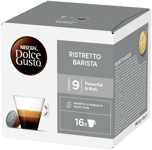 Nescafé Dolce Gusto Barista Ristretto 16 kaps/104g｜Nescafé Dolce Gusto Barista Ristretto 16 粒/104g