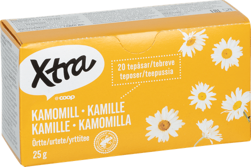 Xtra 洋甘菊花草茶 20 x 1,25 g
