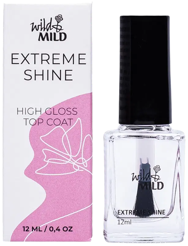 Wild&Mild Extreme Shine 高光面漆 N005 12 ml｜Wild&Mild Extreme Shine Kirkaskiiltoinen päällyslakka N005 12 ml
