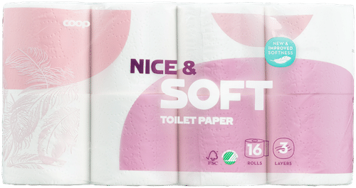 Coop 卫生纸 Nice & Soft 16卷
